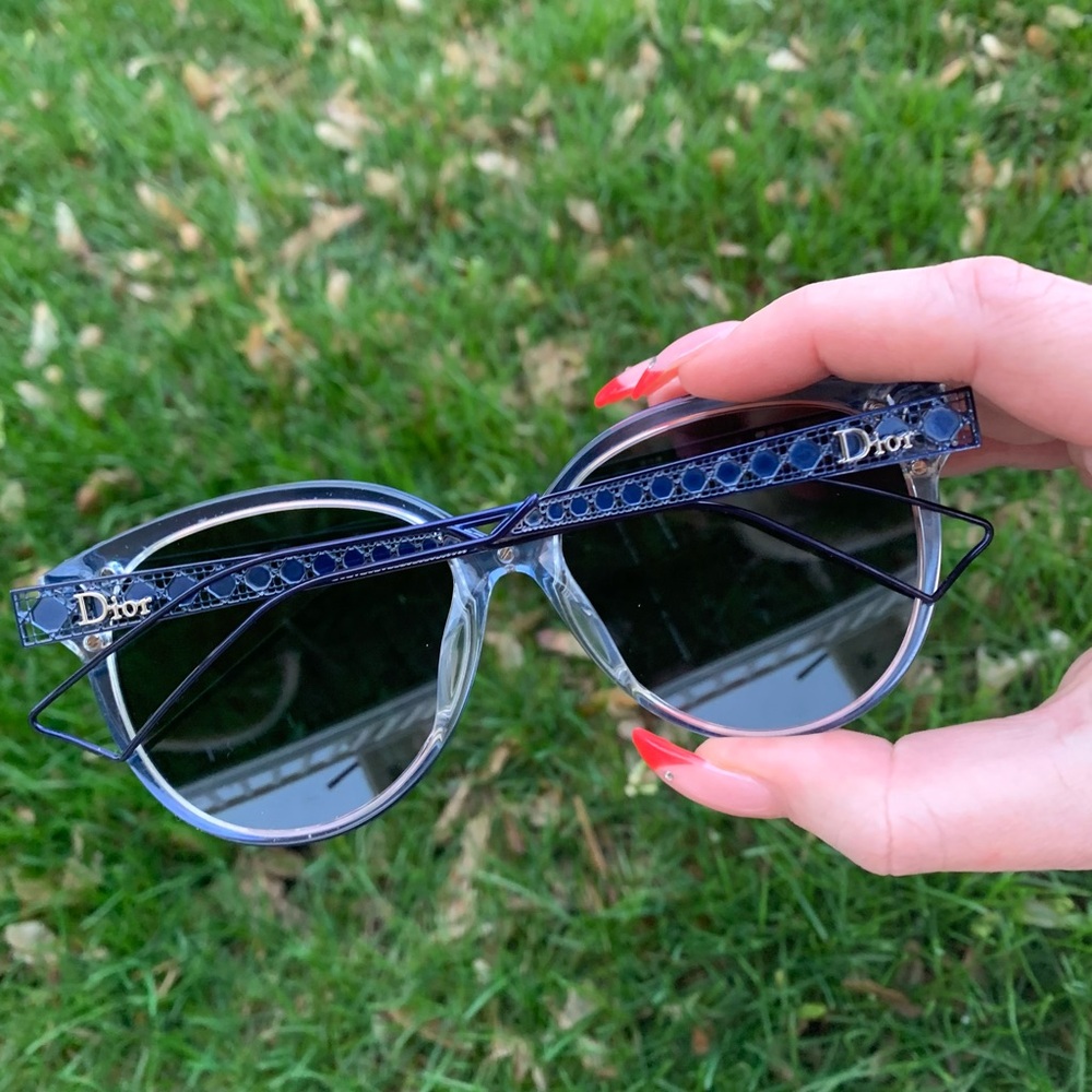 Dior Black and Blue Sunglasses